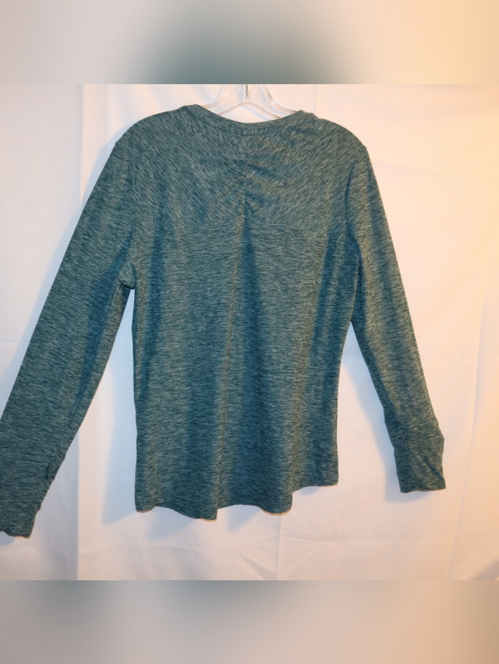 Title Nine Grace Long Sleeve Tee Mystic Lake Green Size L - Picture 6 of 11